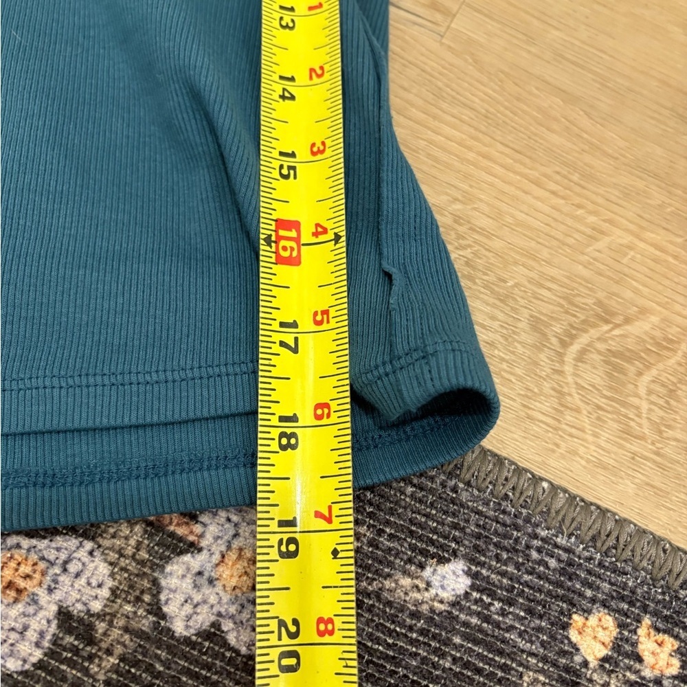 NWT We The Free Neria Long Sleeve Stretch Cotton Ribbed Top - Picture 8 of 8